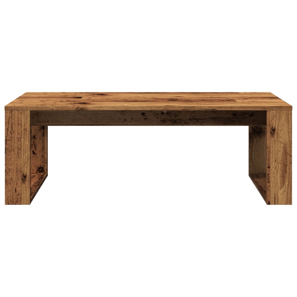 Mesa de centro 102x50x35 cm derivados de madeira madeira velha