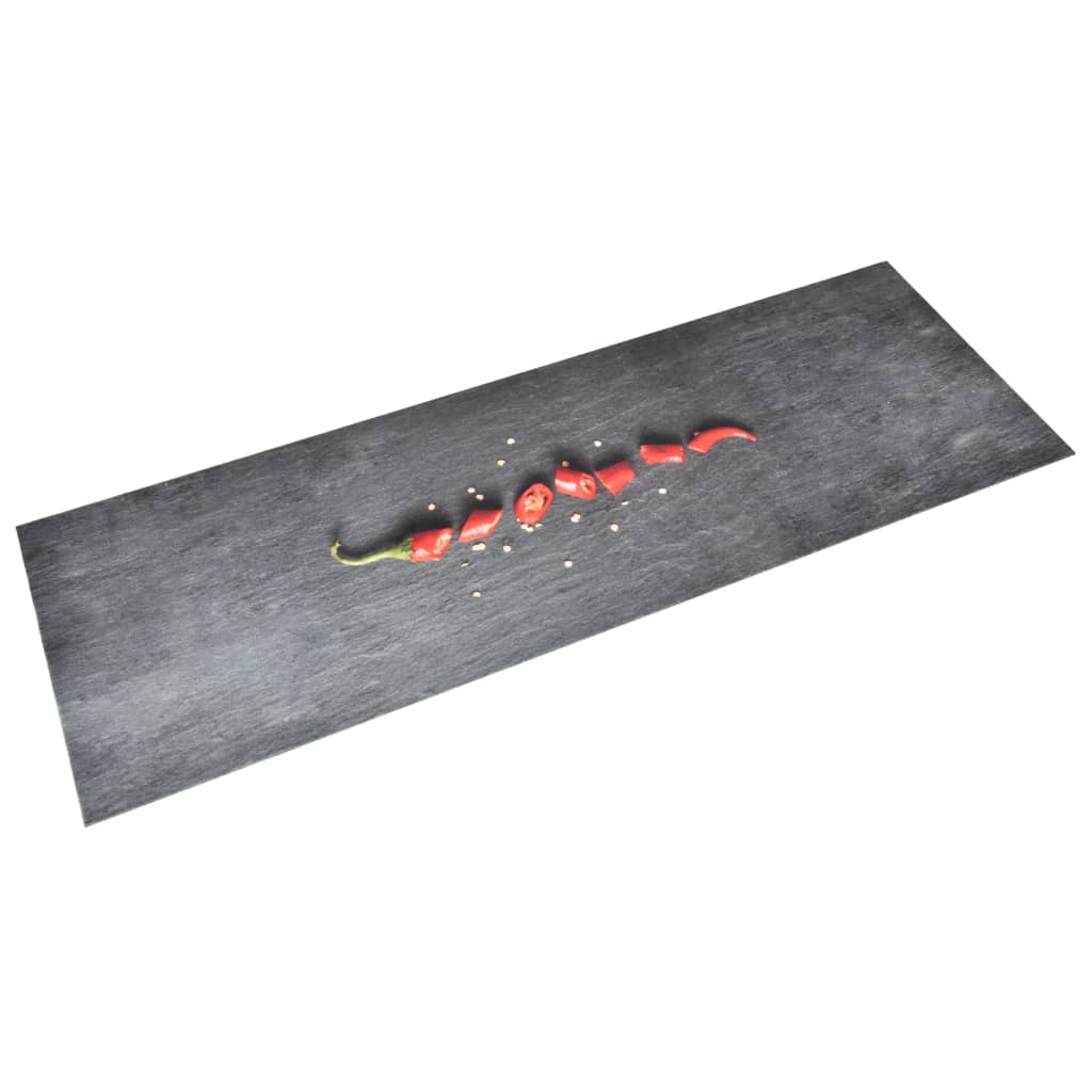 Tapete de cozinha lavável com design malagueta 60x300 cm