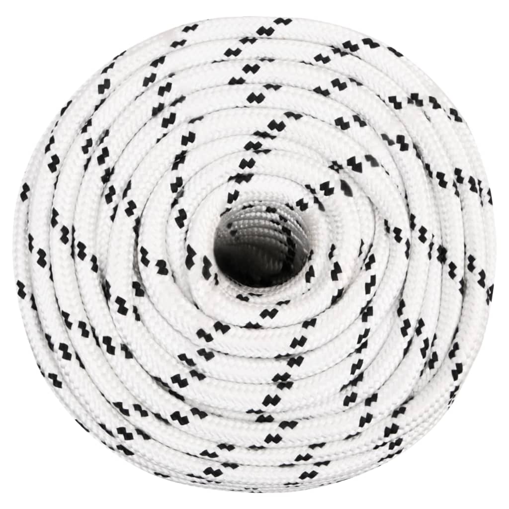 Corda entrançada para barco 14 mm 100 m poliéster