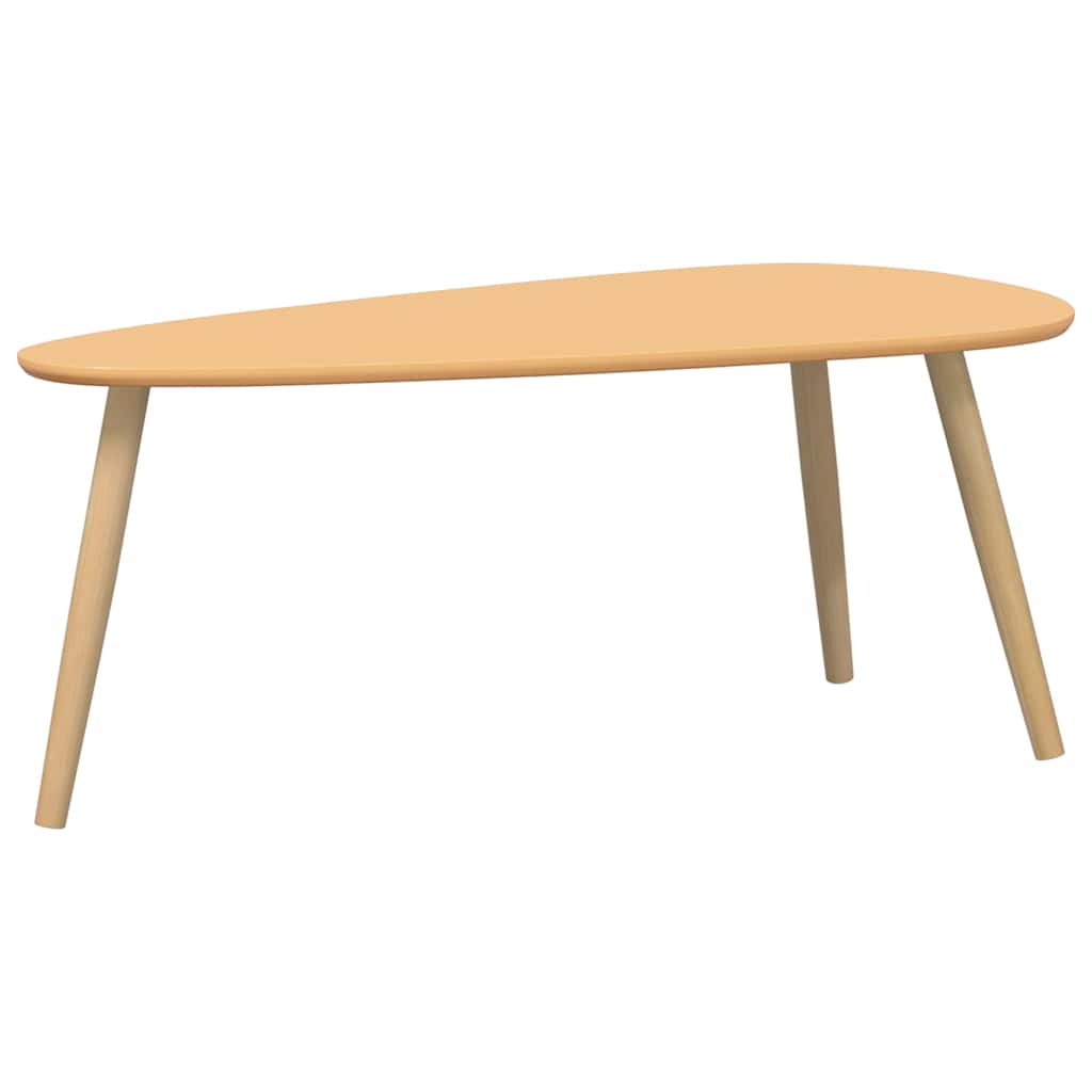 Conjunto mesas de centro 2 pcs pinho maciço castanho