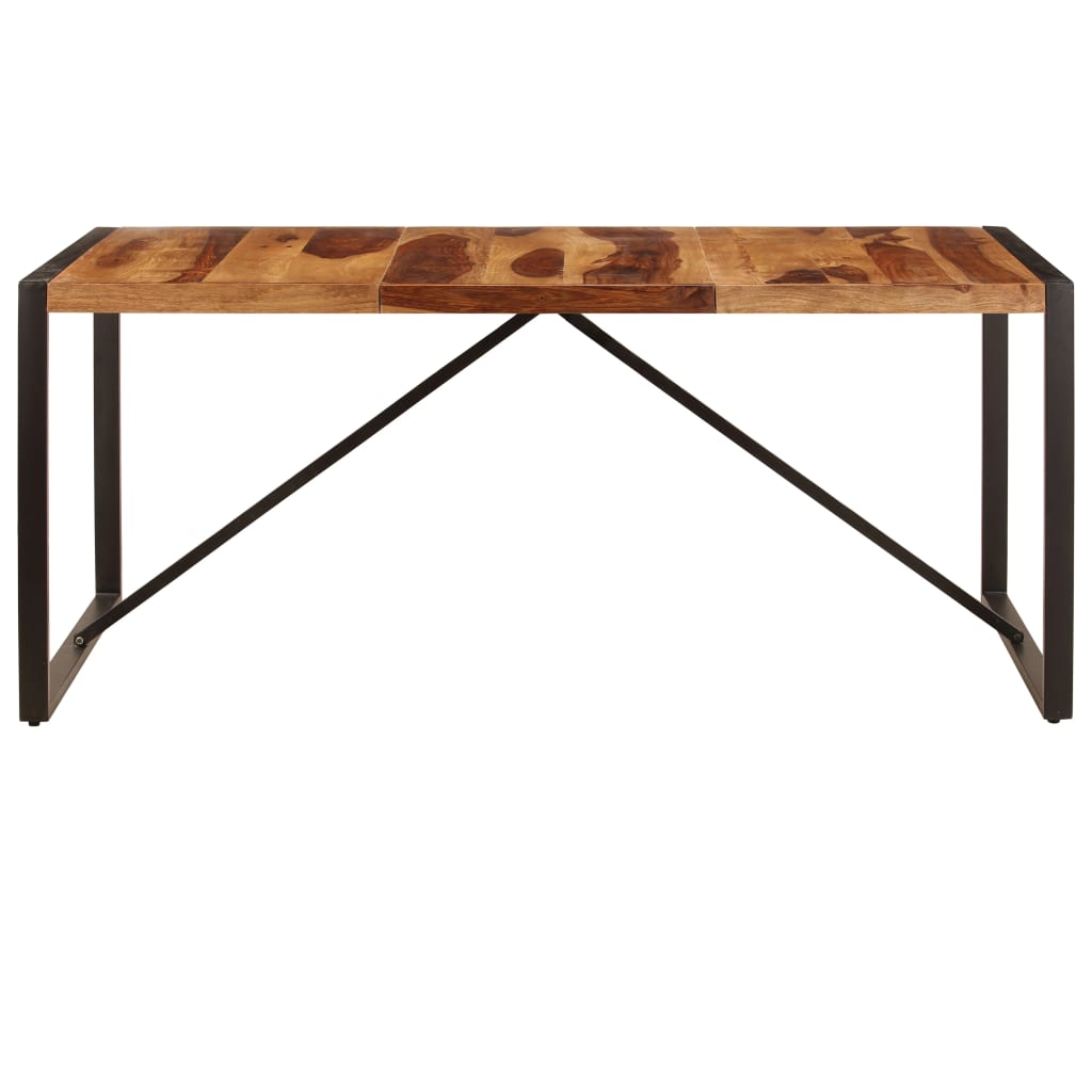 Mesa de jantar 180x90x75 cm madeira de acácia maciça