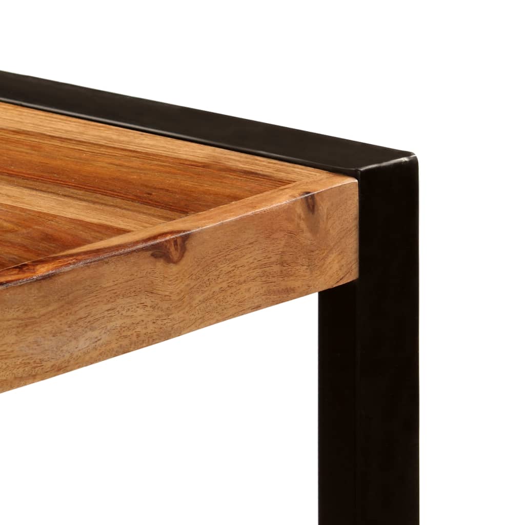 Mesa de jantar 180x90x75 cm madeira de acácia maciça