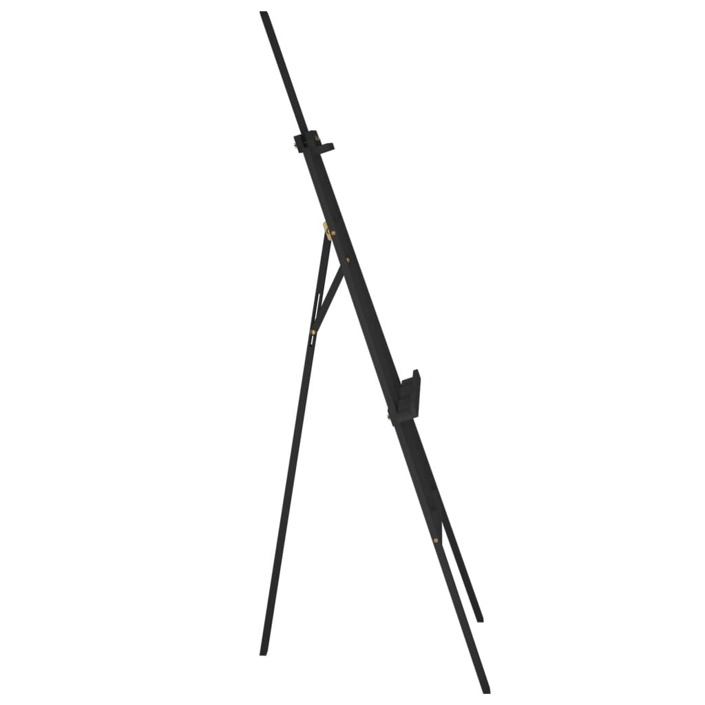 Cavalete 53,5x95x127 cm madeira de pinho maciça preto