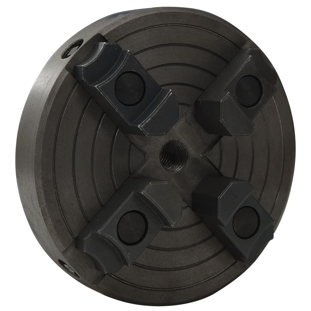 Mandril p/ madeira 4 garras c/ conexão m18 aço 150x63 mm preto