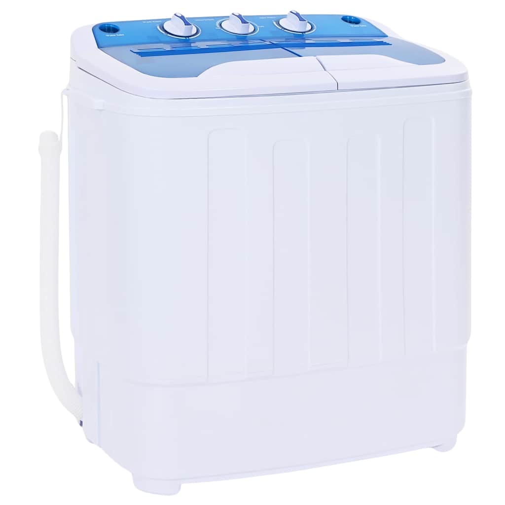 Mini máquina de lavar roupa tambor duplo 5,6 kg