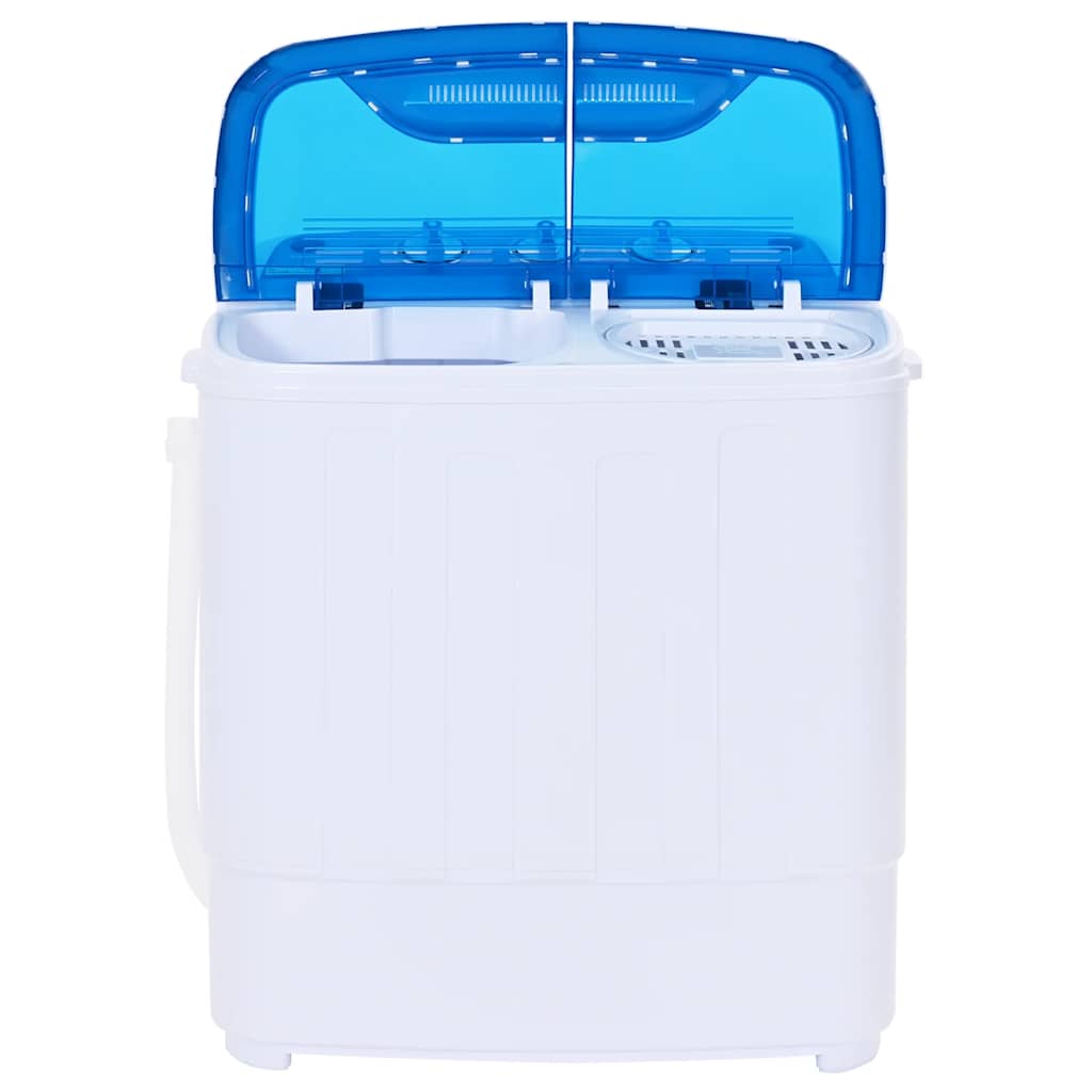 Mini máquina de lavar roupa tambor duplo 5,6 kg