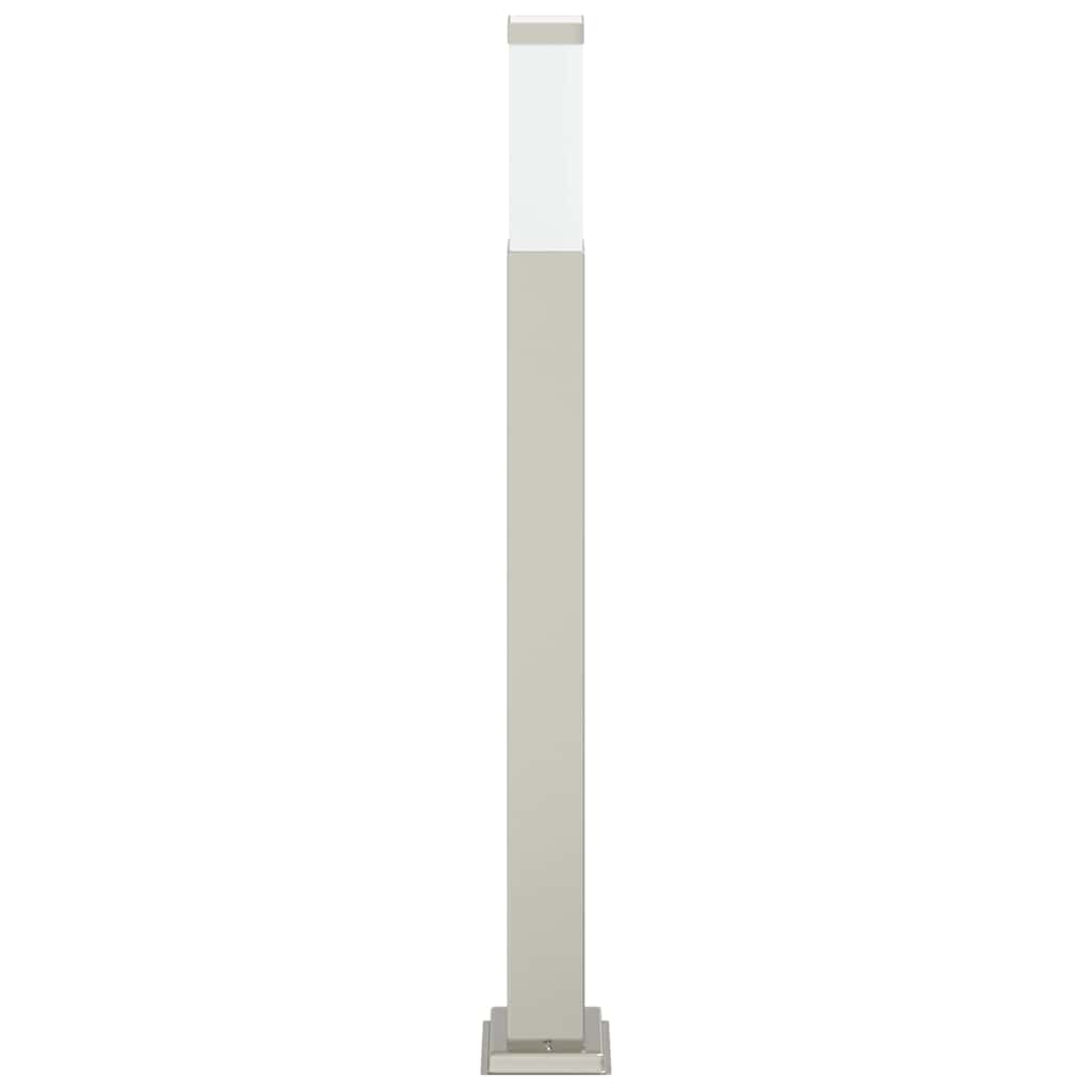 Luminária de poste 80 cm em aço inoxidável IP44