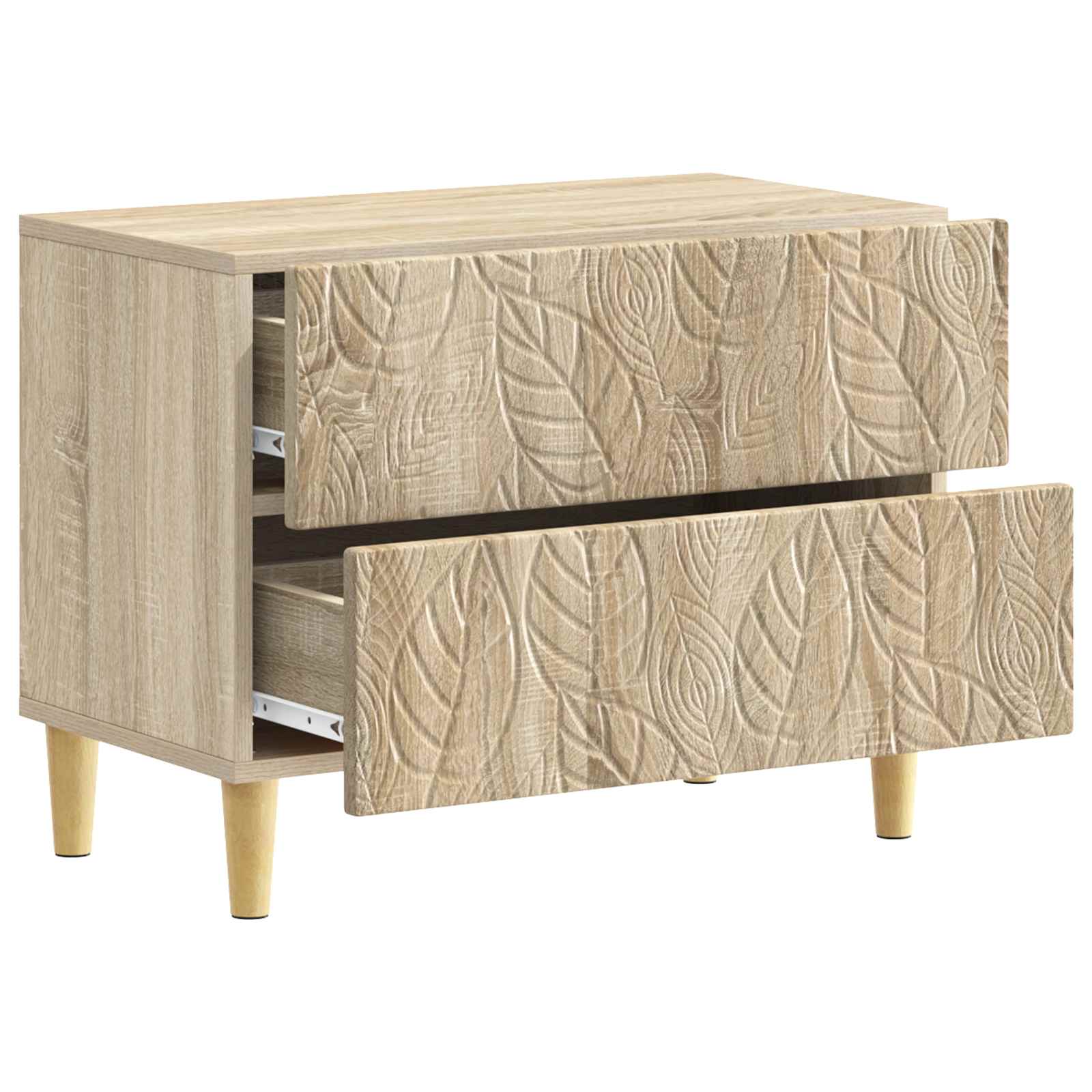 Mesa-de-cabeceira carvalho sonoma 62 x 34,5 x 48 cm