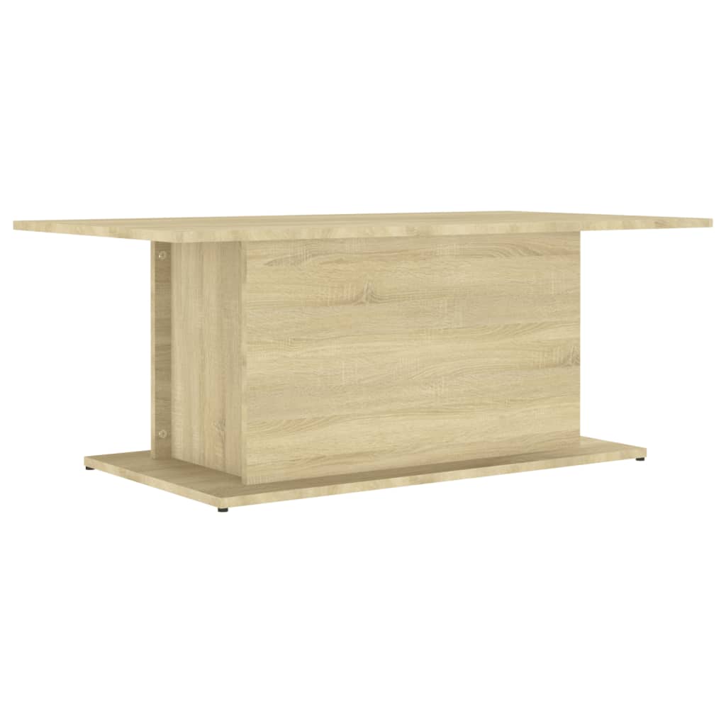 Mesa de centro 102x55,5x40 cm derivados madeira carvalho sonoma