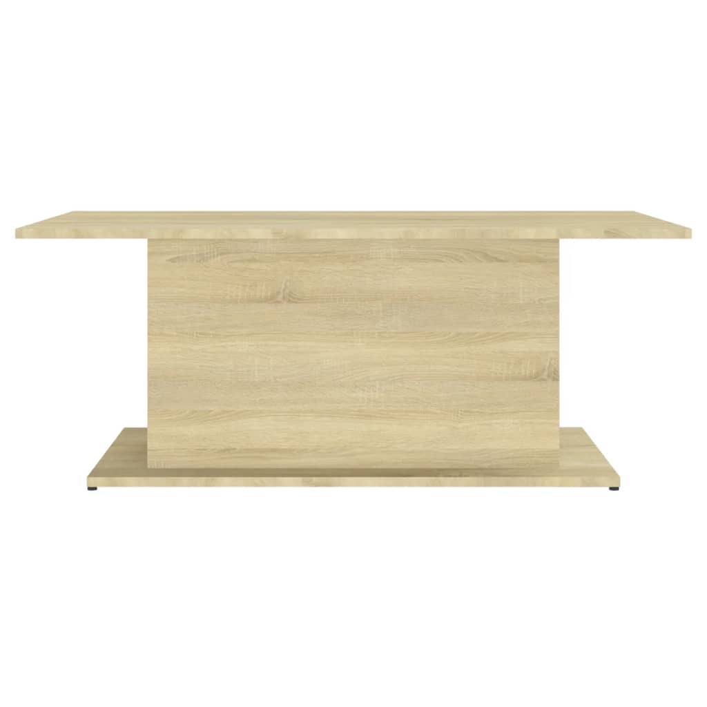 Mesa de centro 102x55,5x40 cm derivados madeira carvalho sonoma