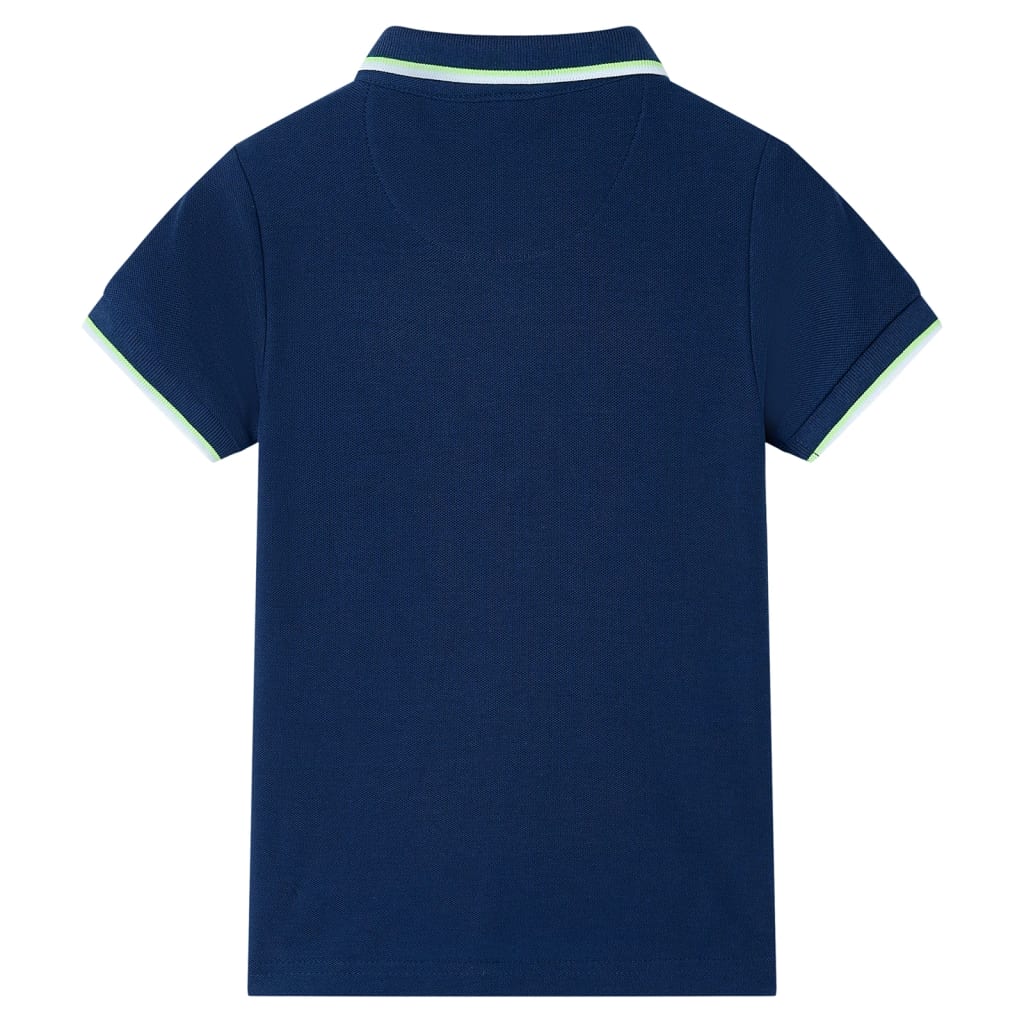 Polo para criança azul-marinho 116