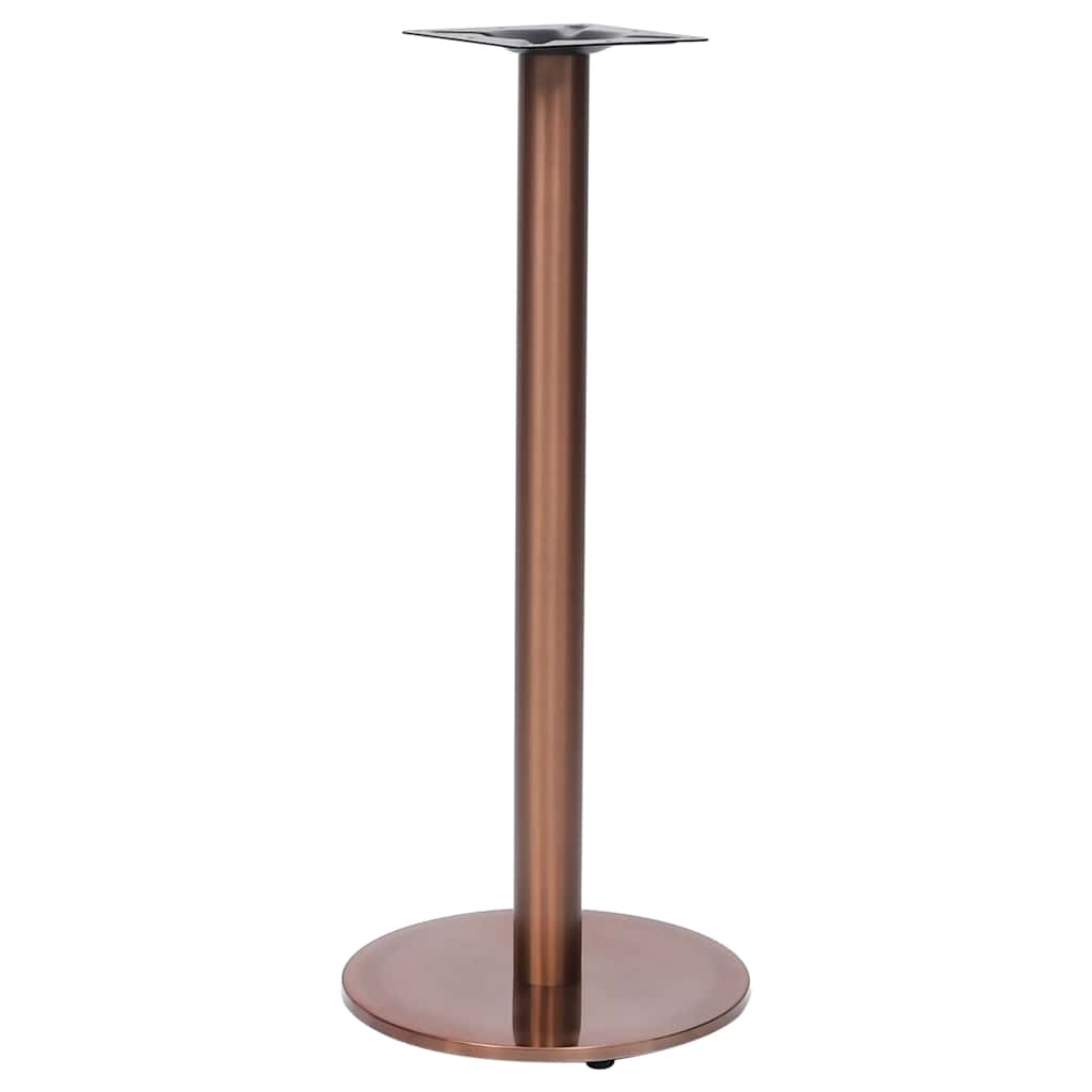 Perna para mesa de bistrô ø45x107 cm aço inoxidável dourado