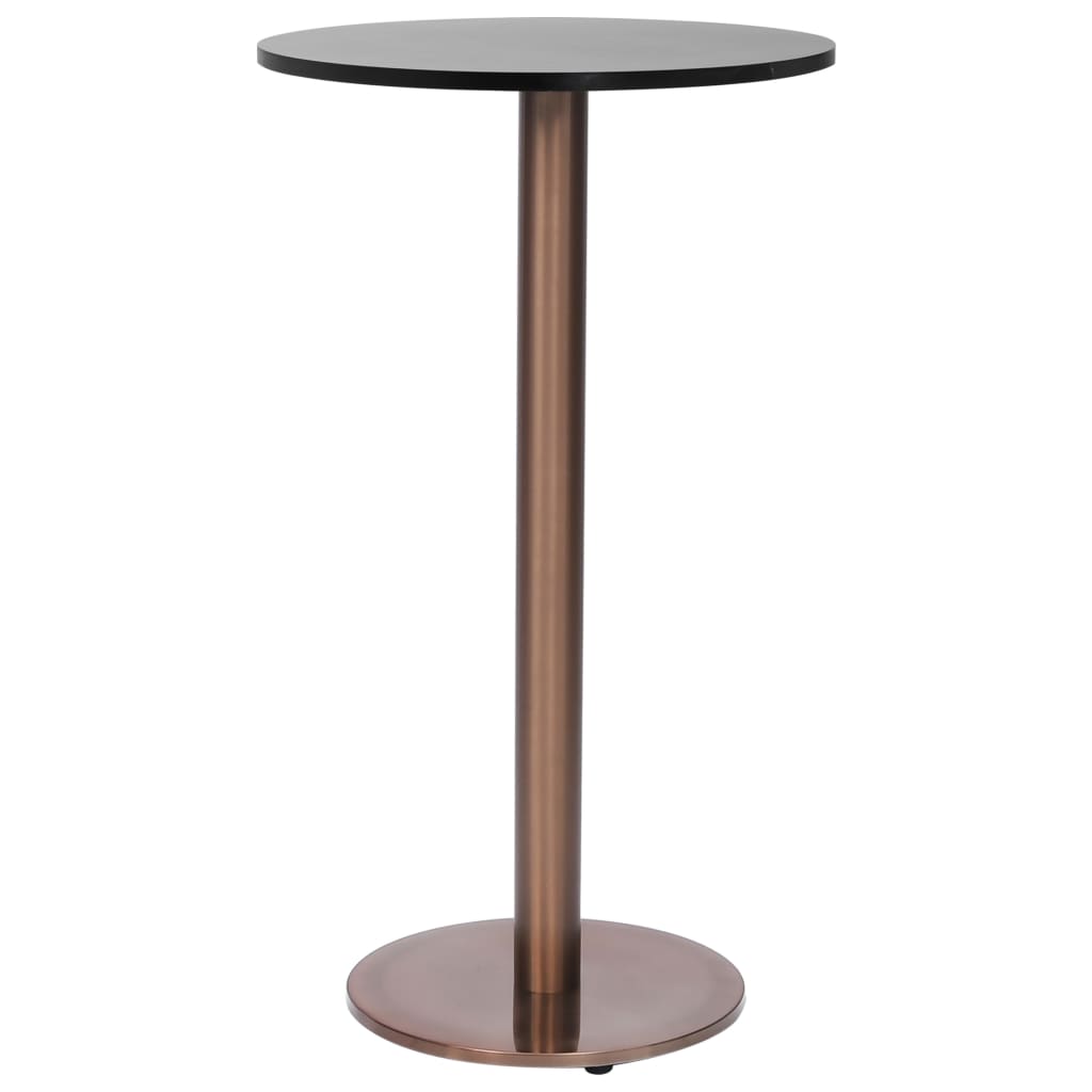 Perna para mesa de bistrô ø45x107 cm aço inoxidável dourado