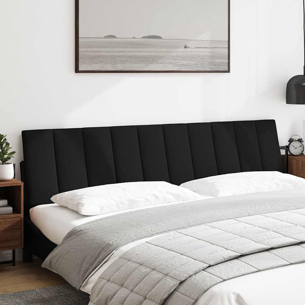 Almofadão de cabeceira hanko 200 cm tecido preto