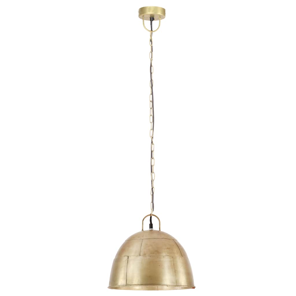 Candeeiro teto vintage indust. redondo 25 w 31 cm e27 bronze