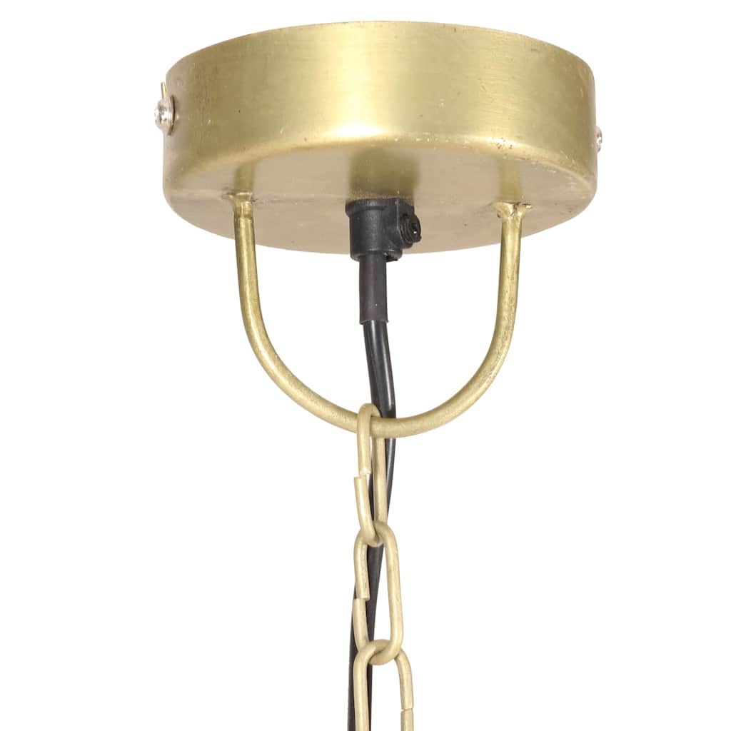 Candeeiro teto vintage indust. redondo 25 w 31 cm e27 bronze