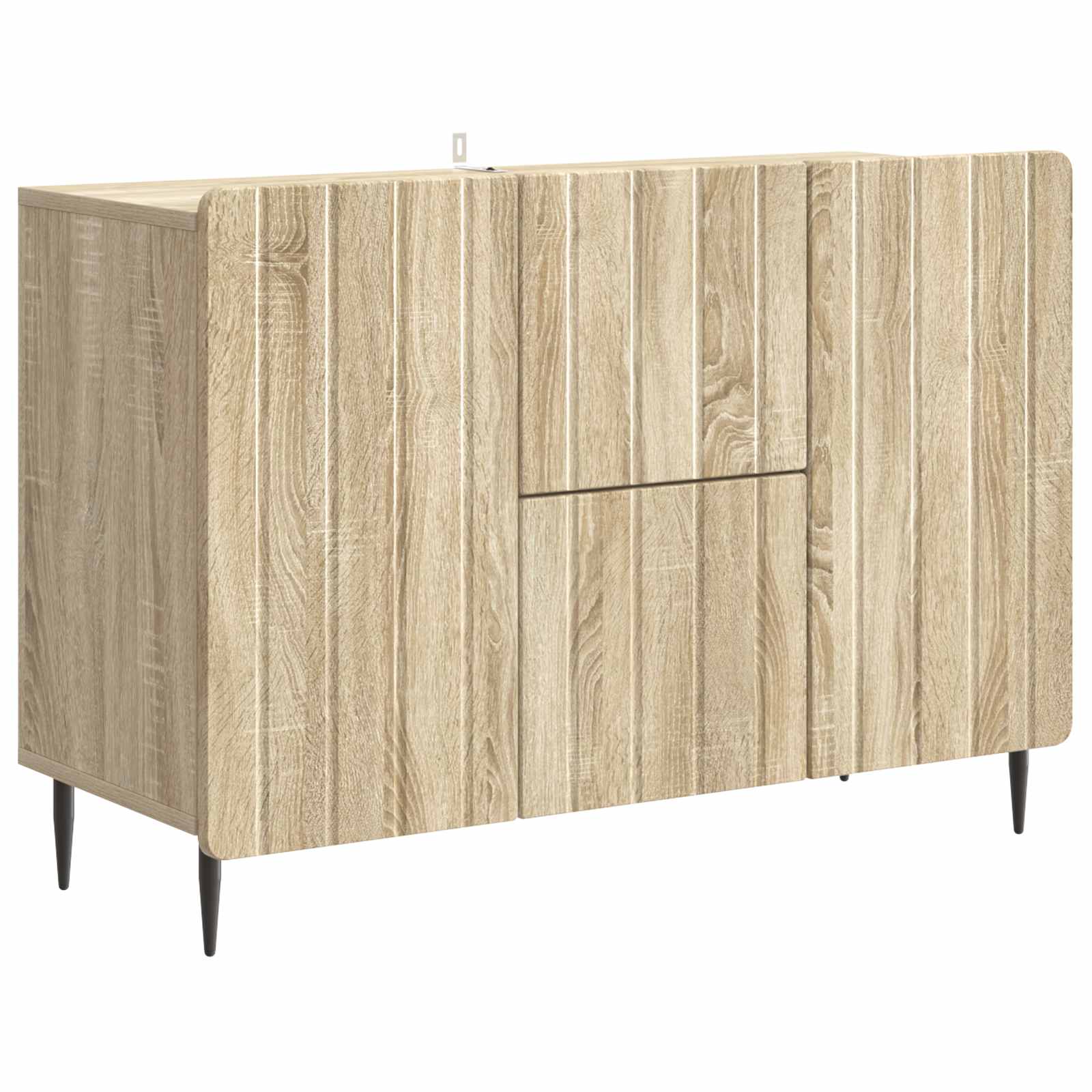 Buffet carvalho sonoma 89 x 34,5 x 62 cm derivados de madeira