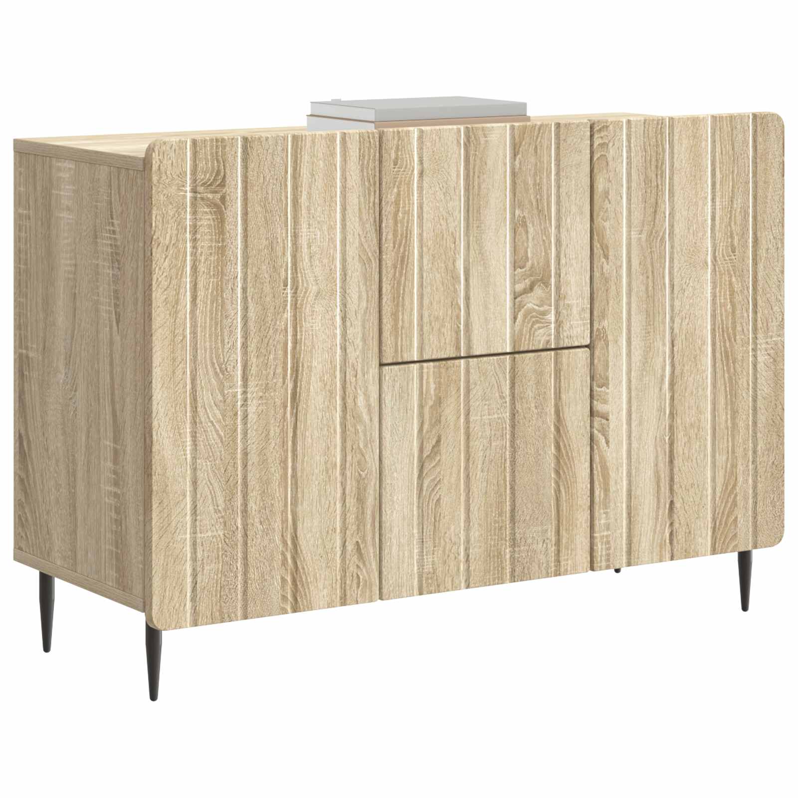 Buffet carvalho sonoma 89 x 34,5 x 62 cm derivados de madeira