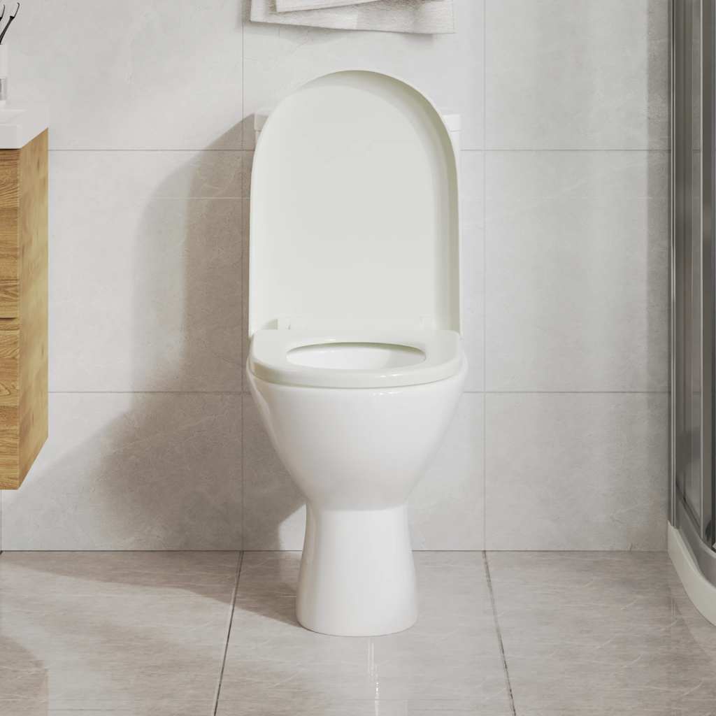 Tampo sanita fecho suave design remoção rápida quadrado branco