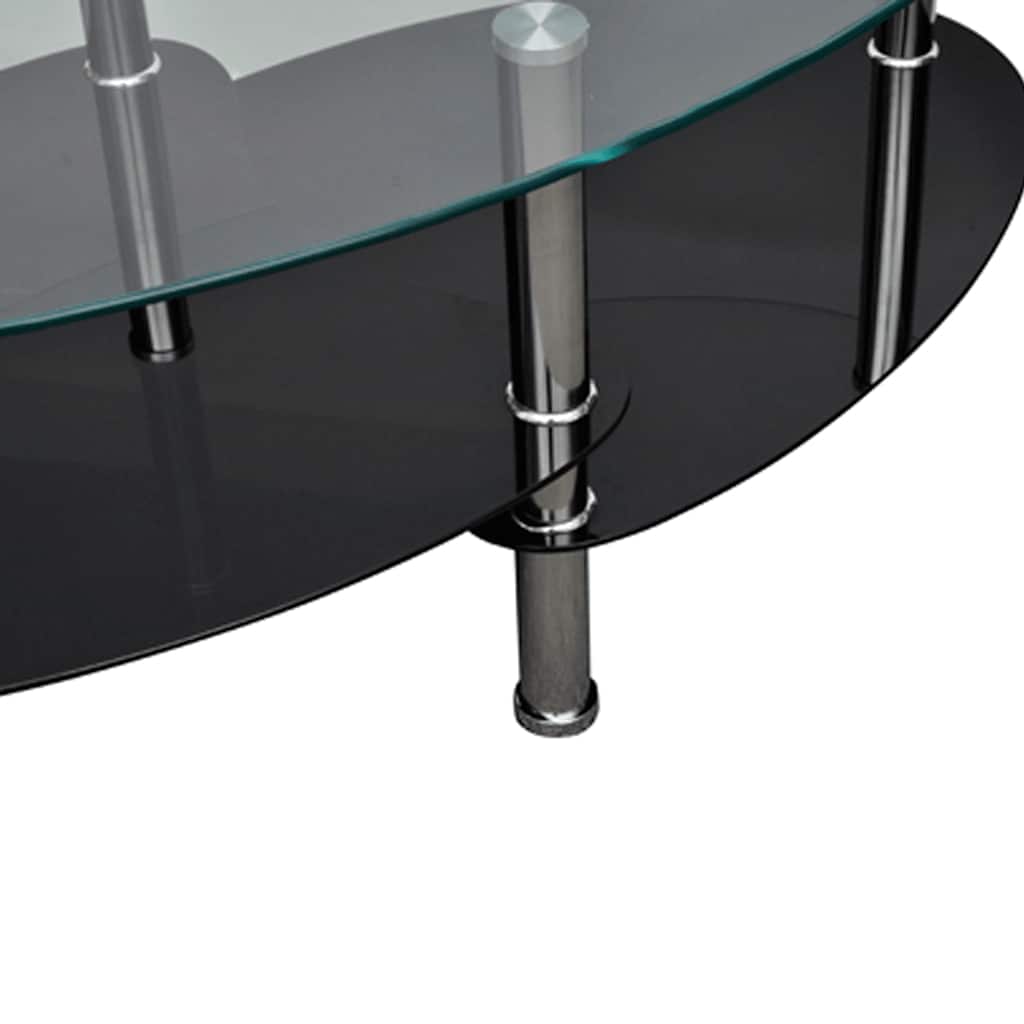 Mesa de centro com design exclusivo, preto