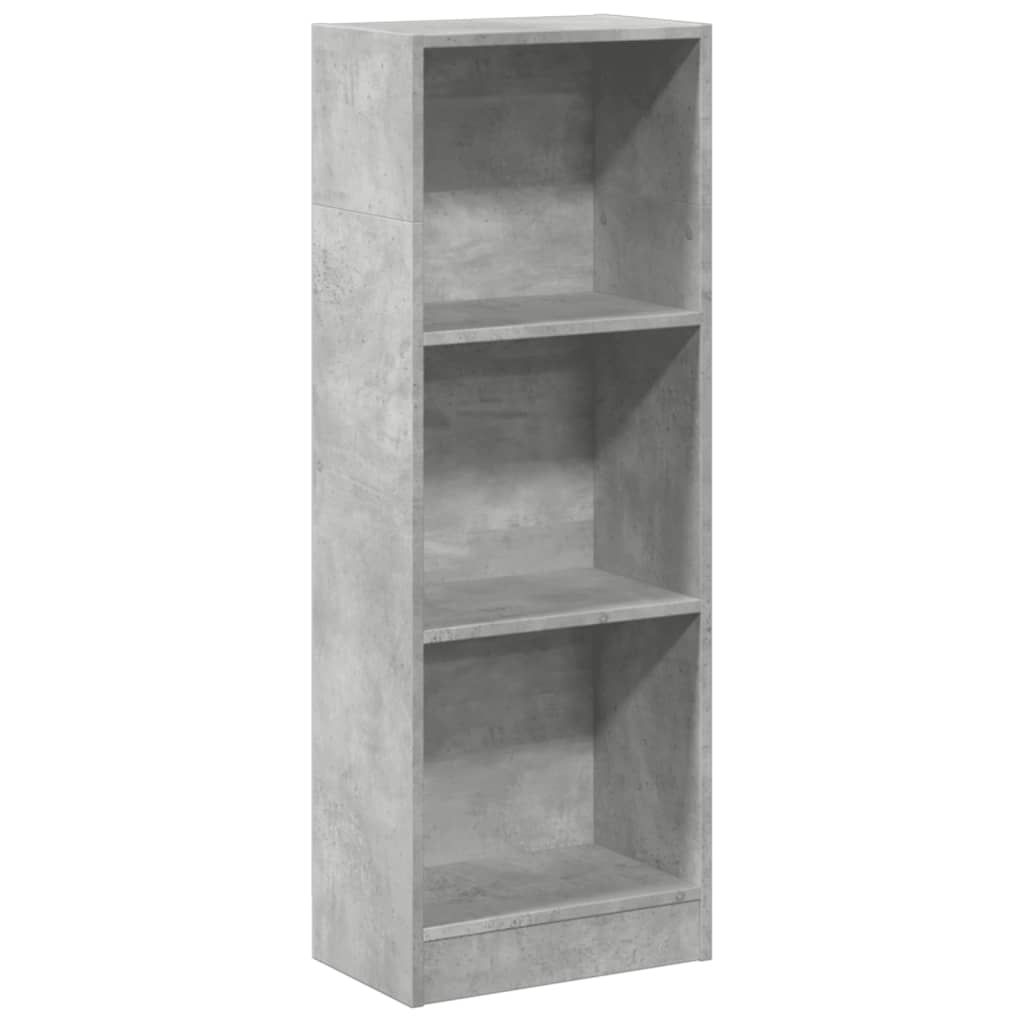 Estante 40x24x109 cm derivados de madeira cinzento cimento