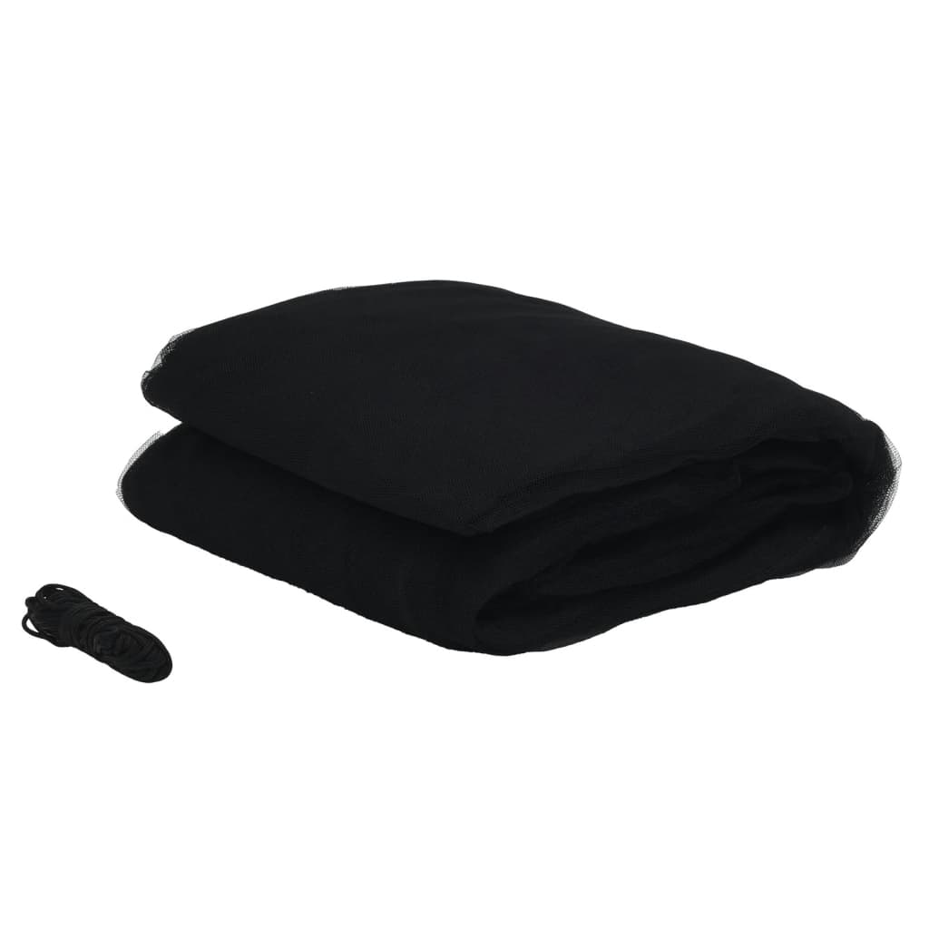 Rede mosquiteira para guarda-sol malha 220 φ300x230 cm preto