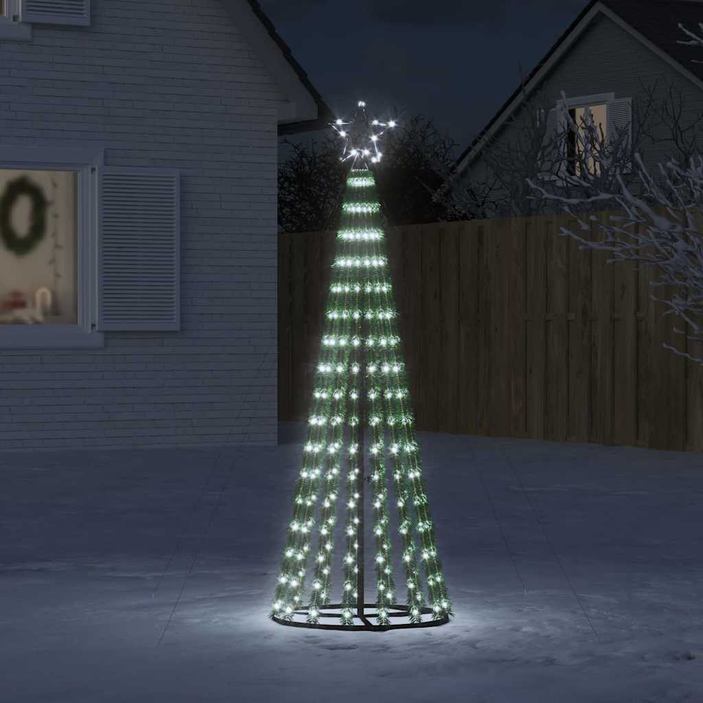 LED árvore de natal 275 leds branco frio 180 cm