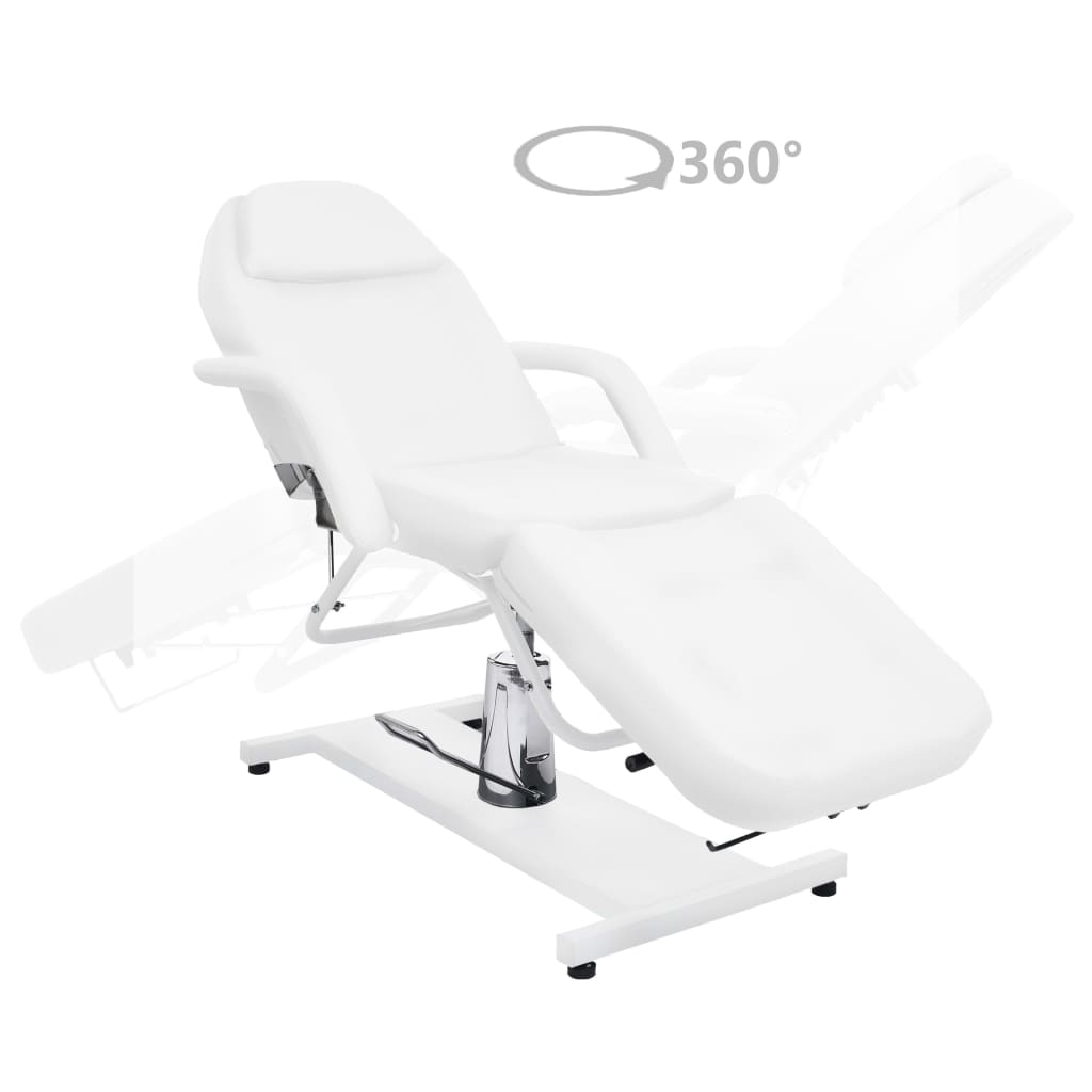 Mesa de massagens 180x62x (87-112) cm branco