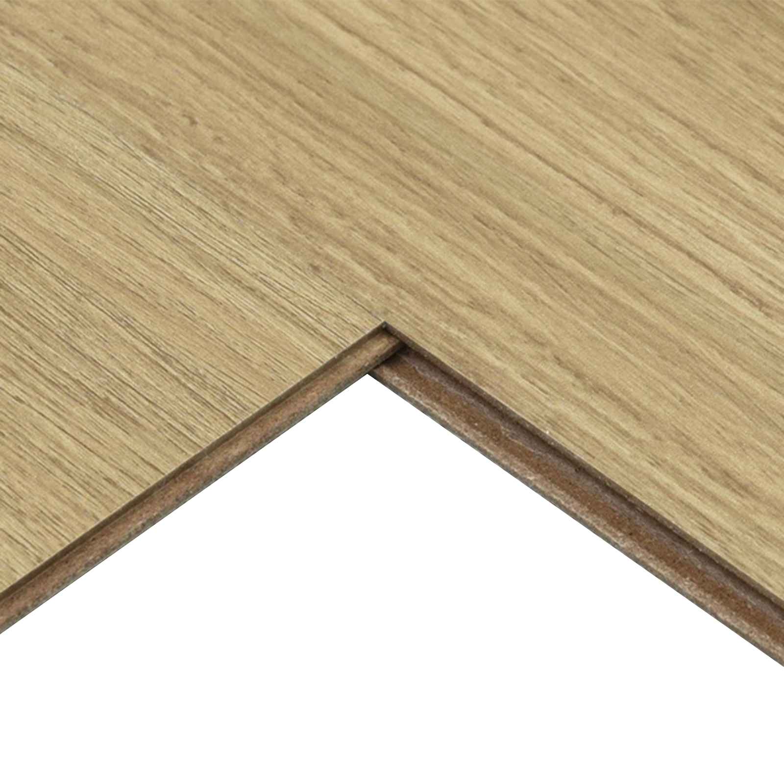 Piso laminado creme pálido 101 x 20 x 0,8 cm 15 unid.