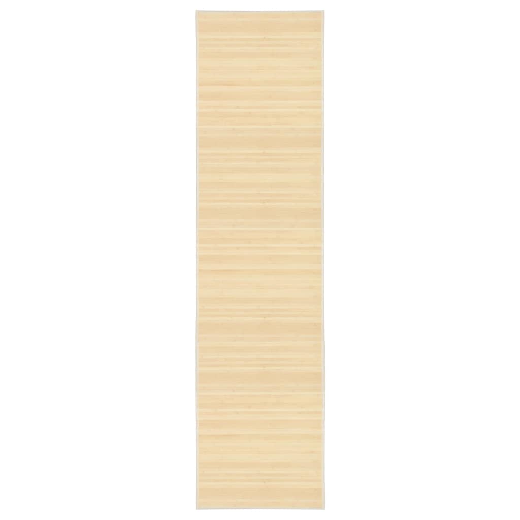 Tapete de bambu 80x300 cm natural