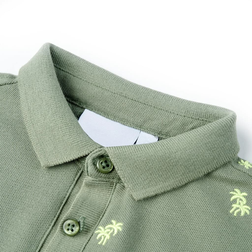 Polo para criança caqui 140