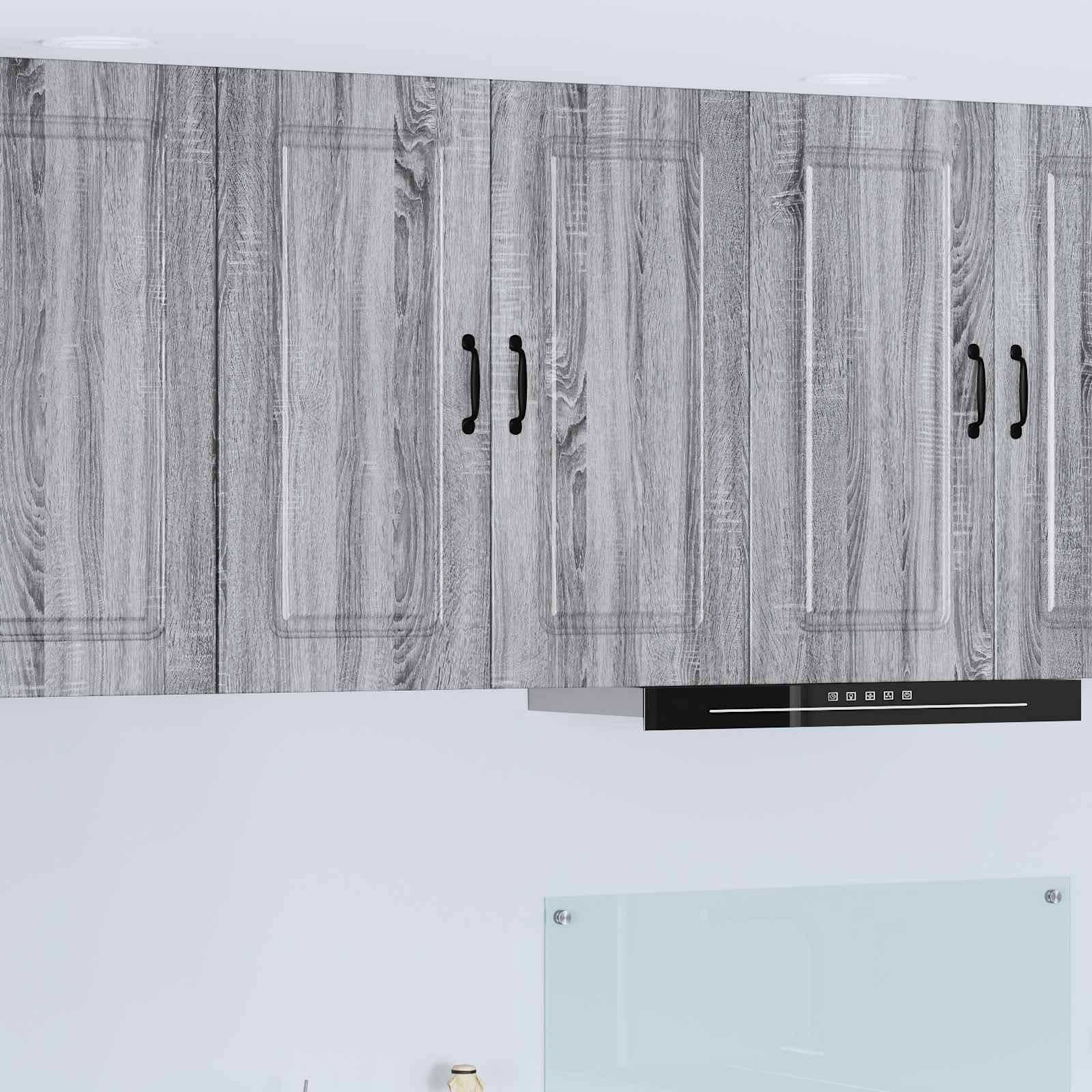 Painel de lava-louça kalmar cinza sonoma 80 x 31 x 80 cm