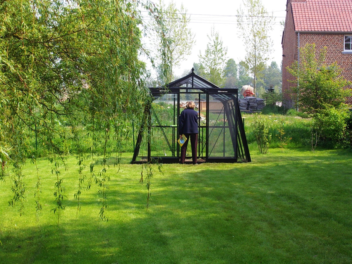 Estufa de Vidro Aurora Black – 9,12 m²