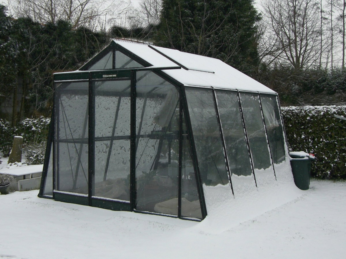 Estufa de Vidro Aurora Black – 9,12 m²