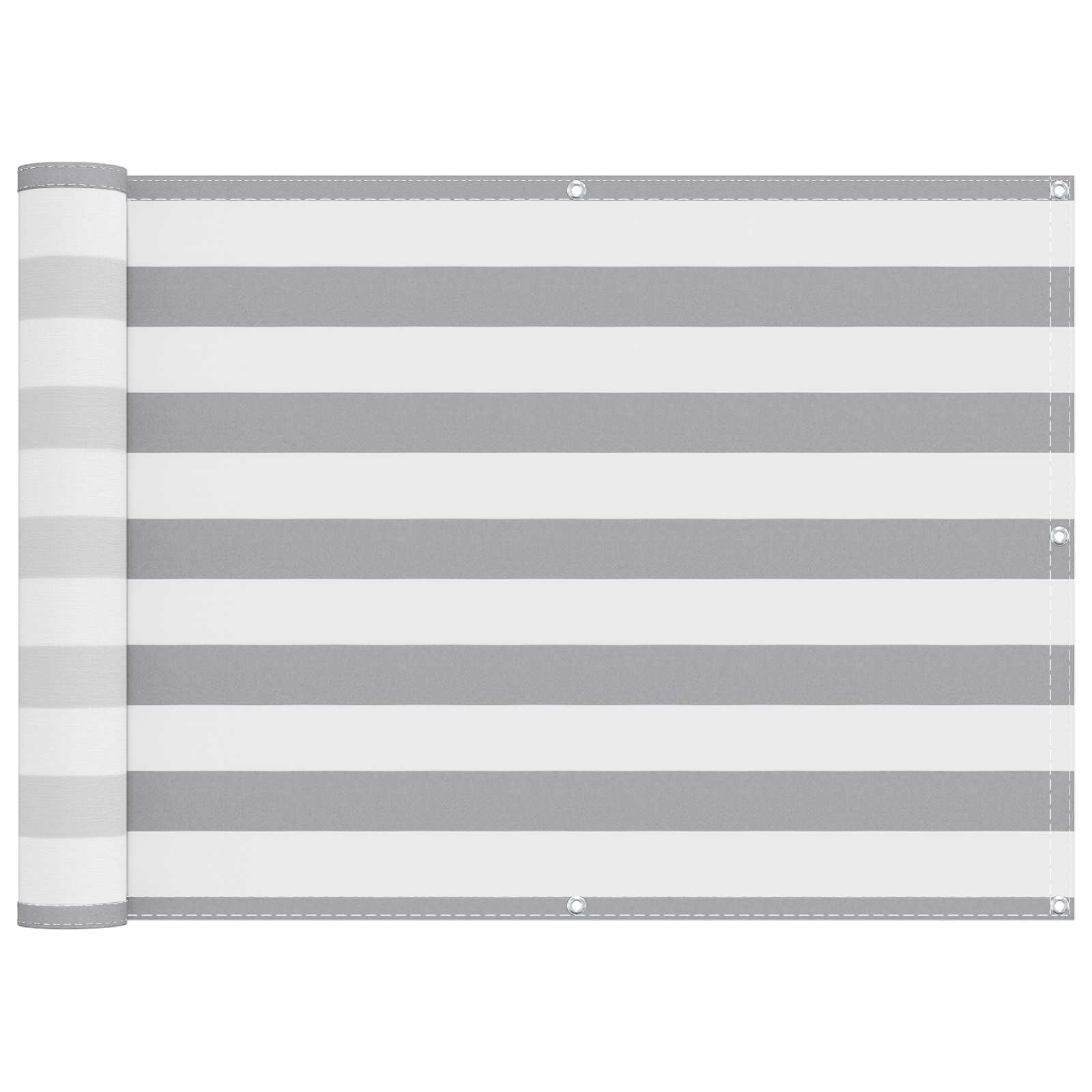 Tela de varanda 75 x 300 cm alumínio oxford revestido em pu