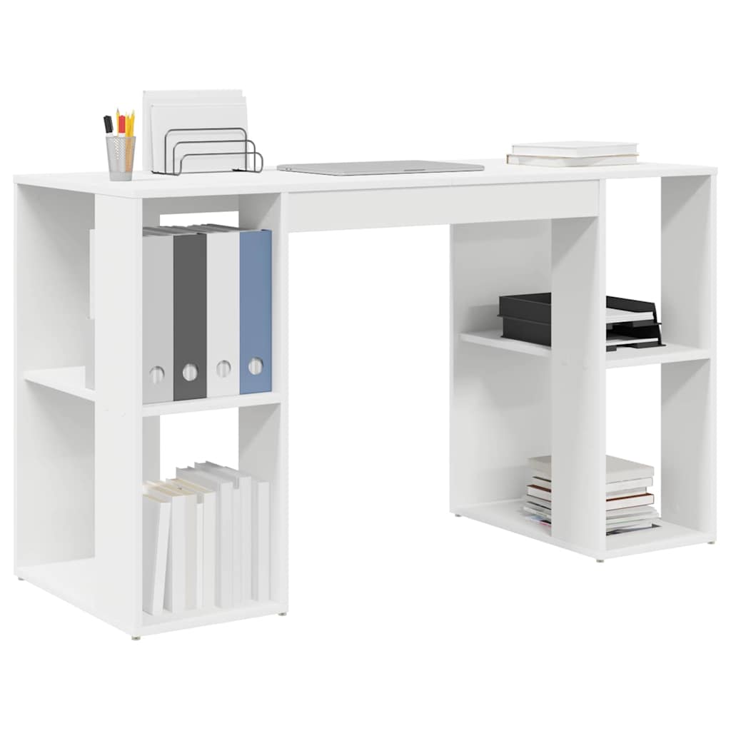 Mesa branco derivados de madeira 130 x 50,5 x 75 cm