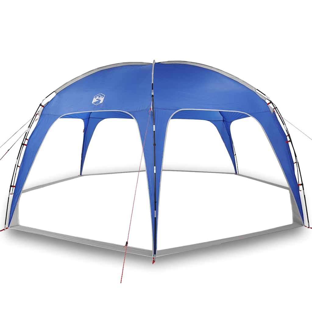 Tenda de festas impermeável azul ciano
