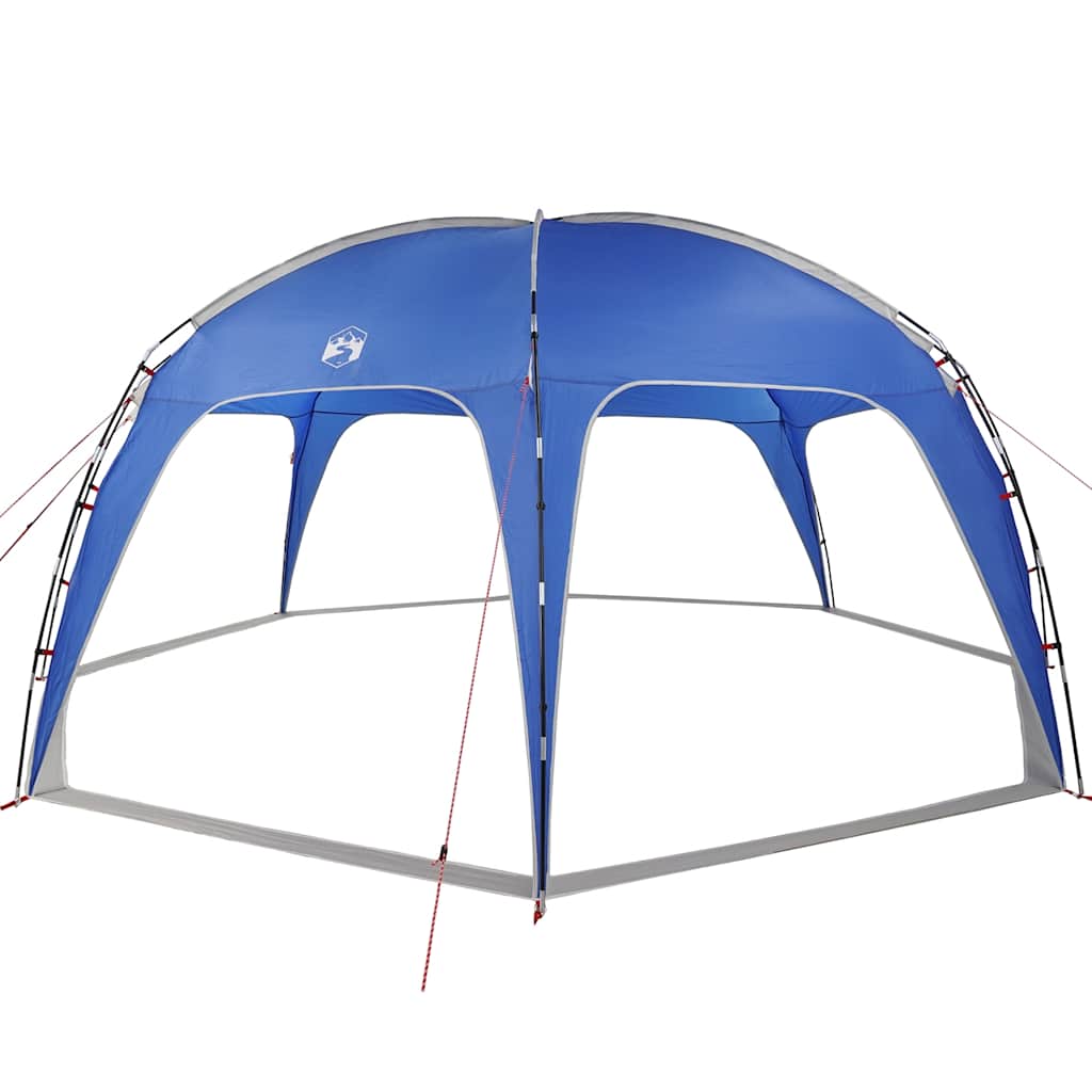 Tenda de festas impermeável azul ciano