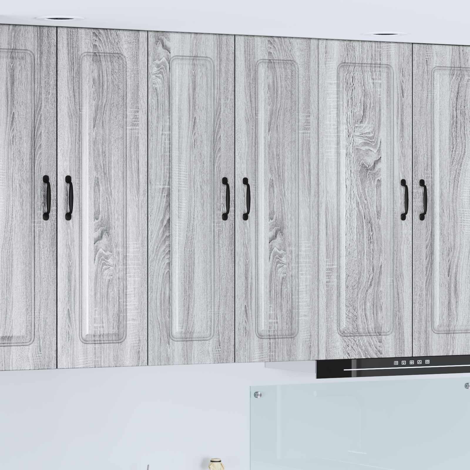 Painel de lava-louça kalmar cinza sonoma 60 x 31 x 100 cm