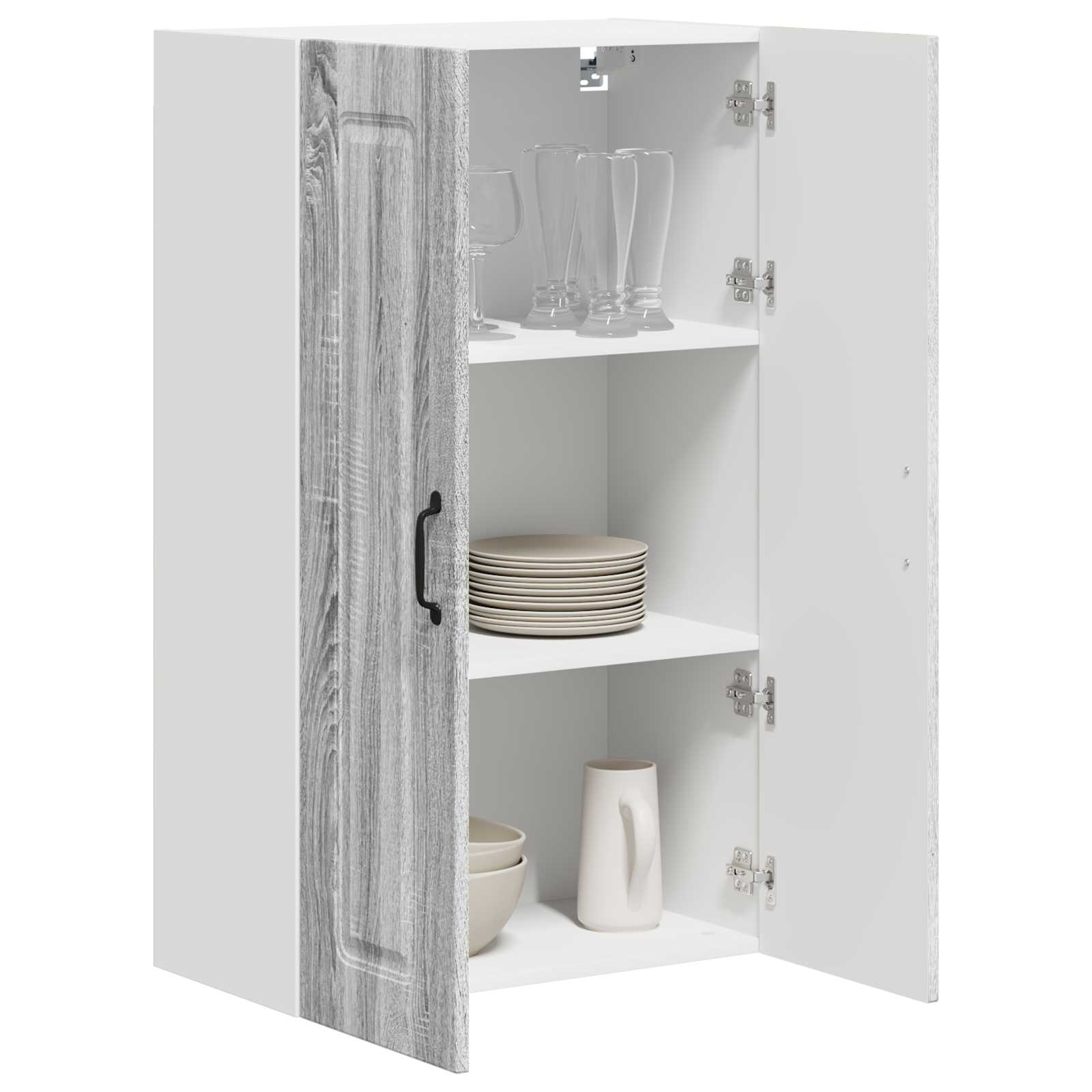 Painel de lava-louça kalmar cinza sonoma 60 x 31 x 100 cm