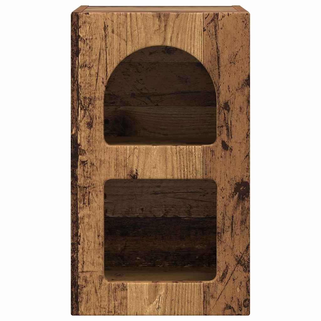 Mesa-de-cabeceira elst madeira antiga 29,5 x 33,5 x 50 cm