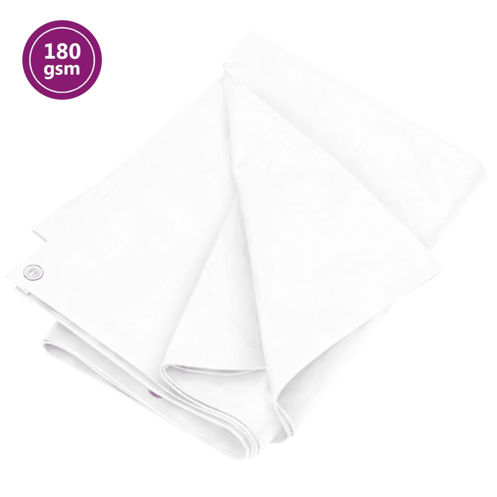 Lona 180 g/m² 3x6 m pead branco