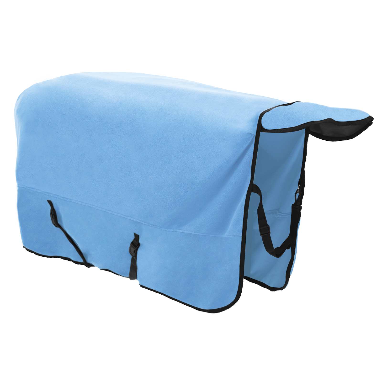 Cobertor de cavalo aqua completo 165 cm poliéster