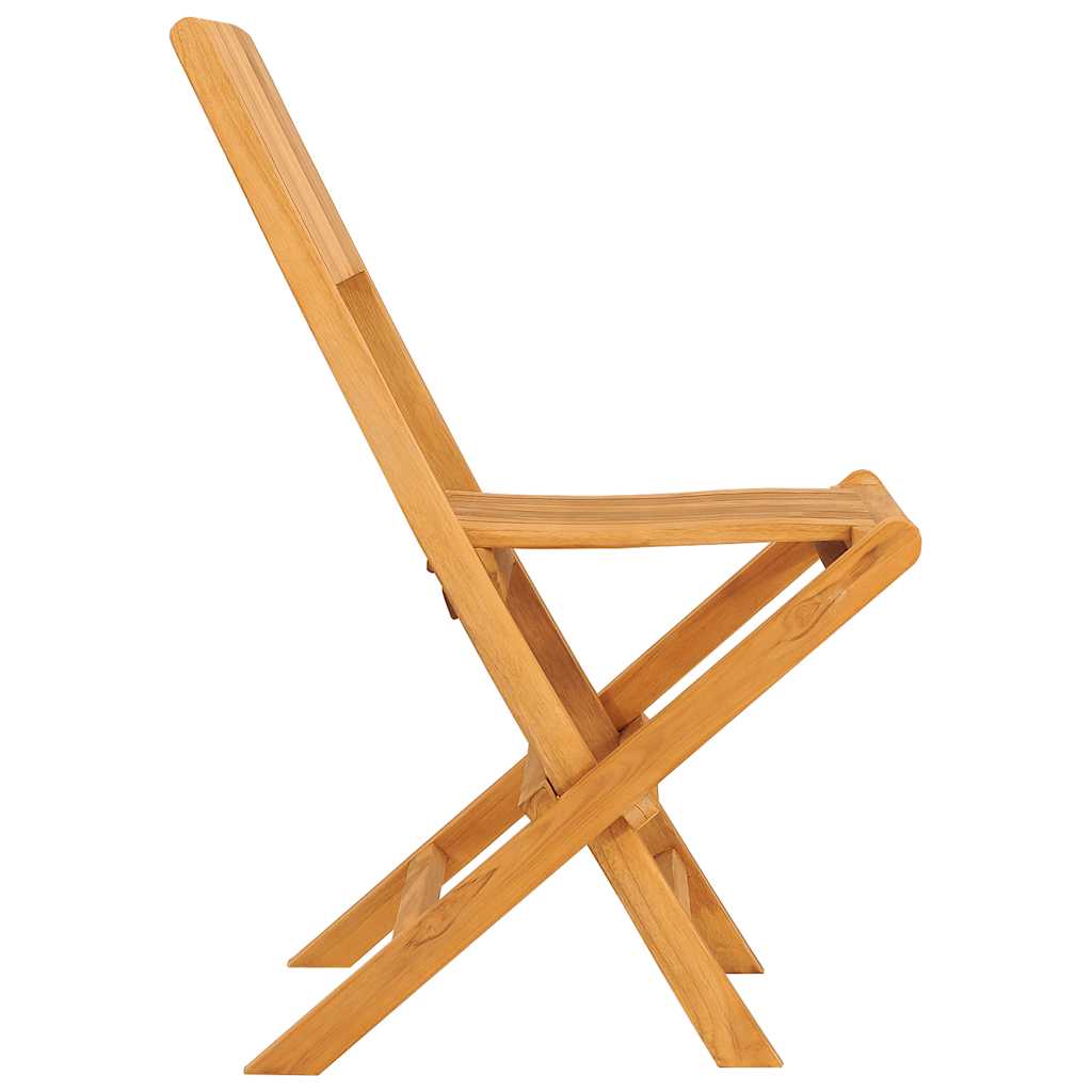 Cadeiras de jardim dobráveis 6 pcs 47x62x90 cm teca maciça