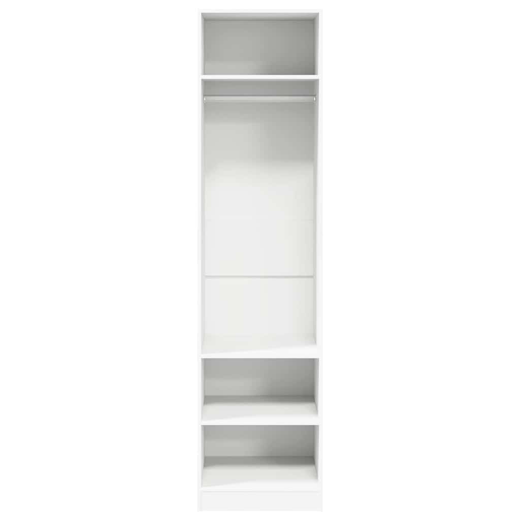Roupeiro 50x50x200 cm contraplacado branco