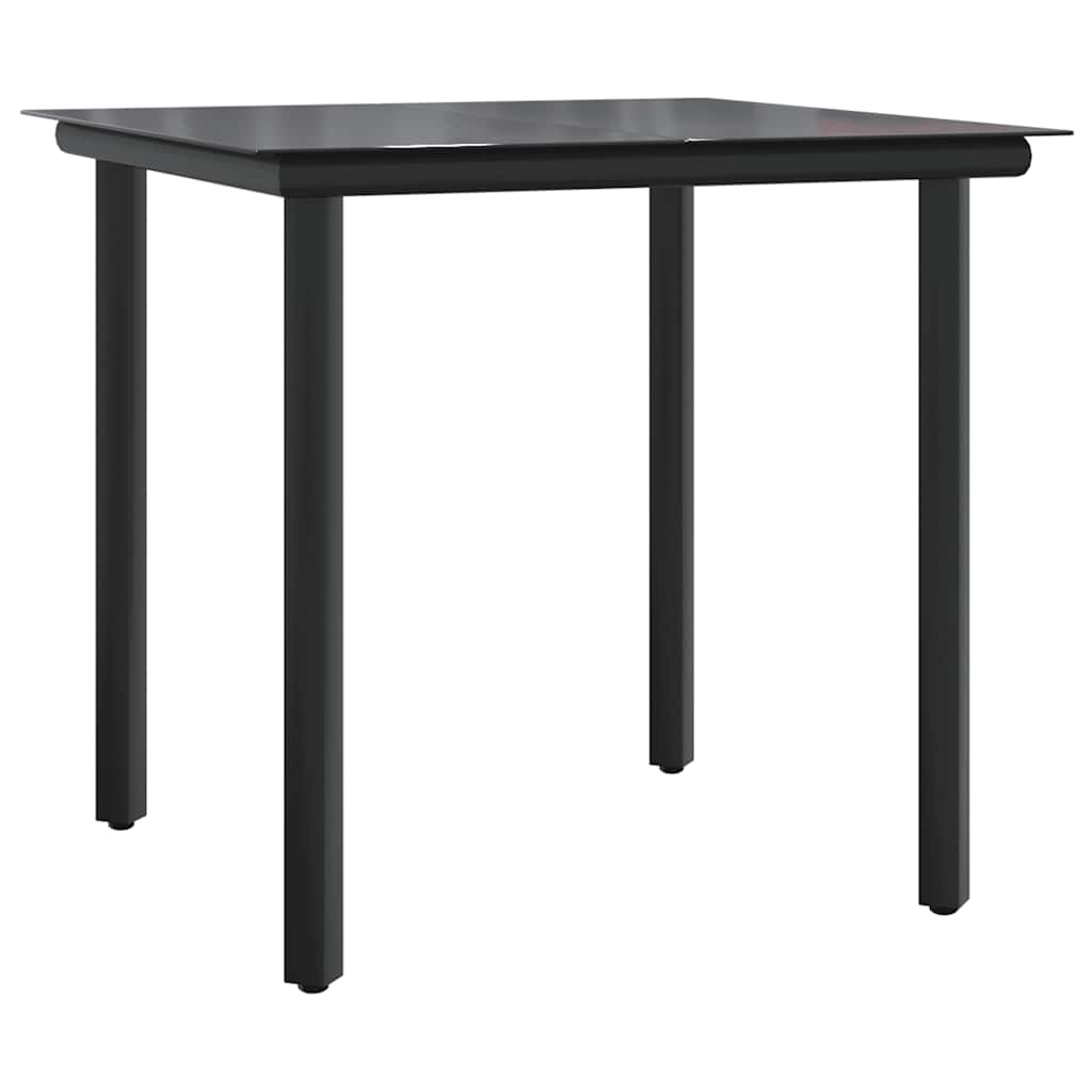 3 Pcs conjunto de jantar p/ jardim com almofadões vime PE bege