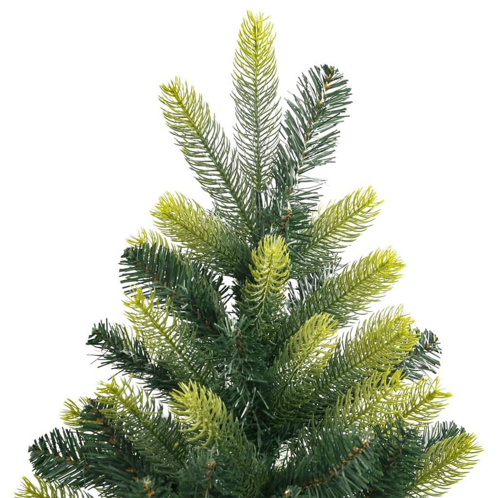 Árvore de natal artificial articulada com suporte 240 cm
