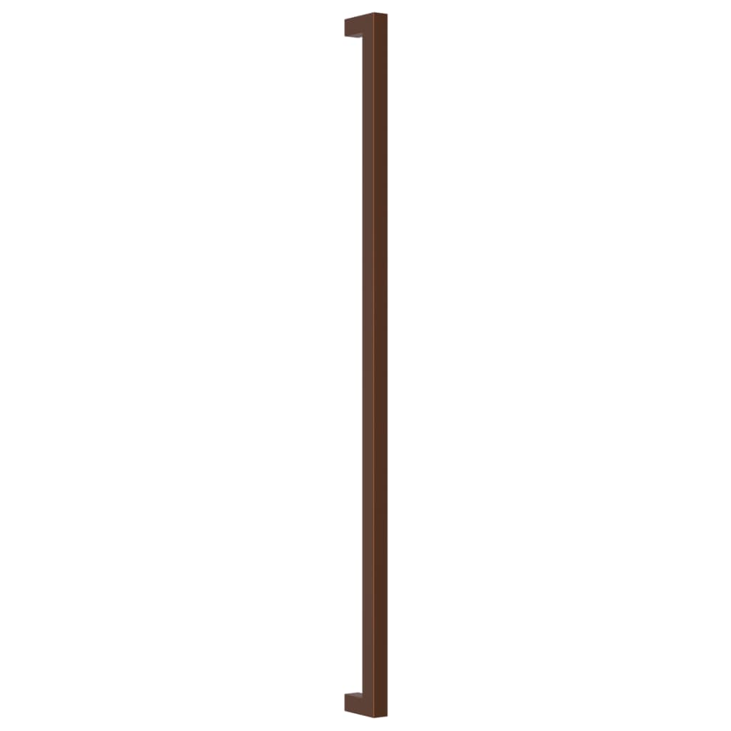 Puxadores para móveis 20 pcs 480 mm aço inoxidável bronze