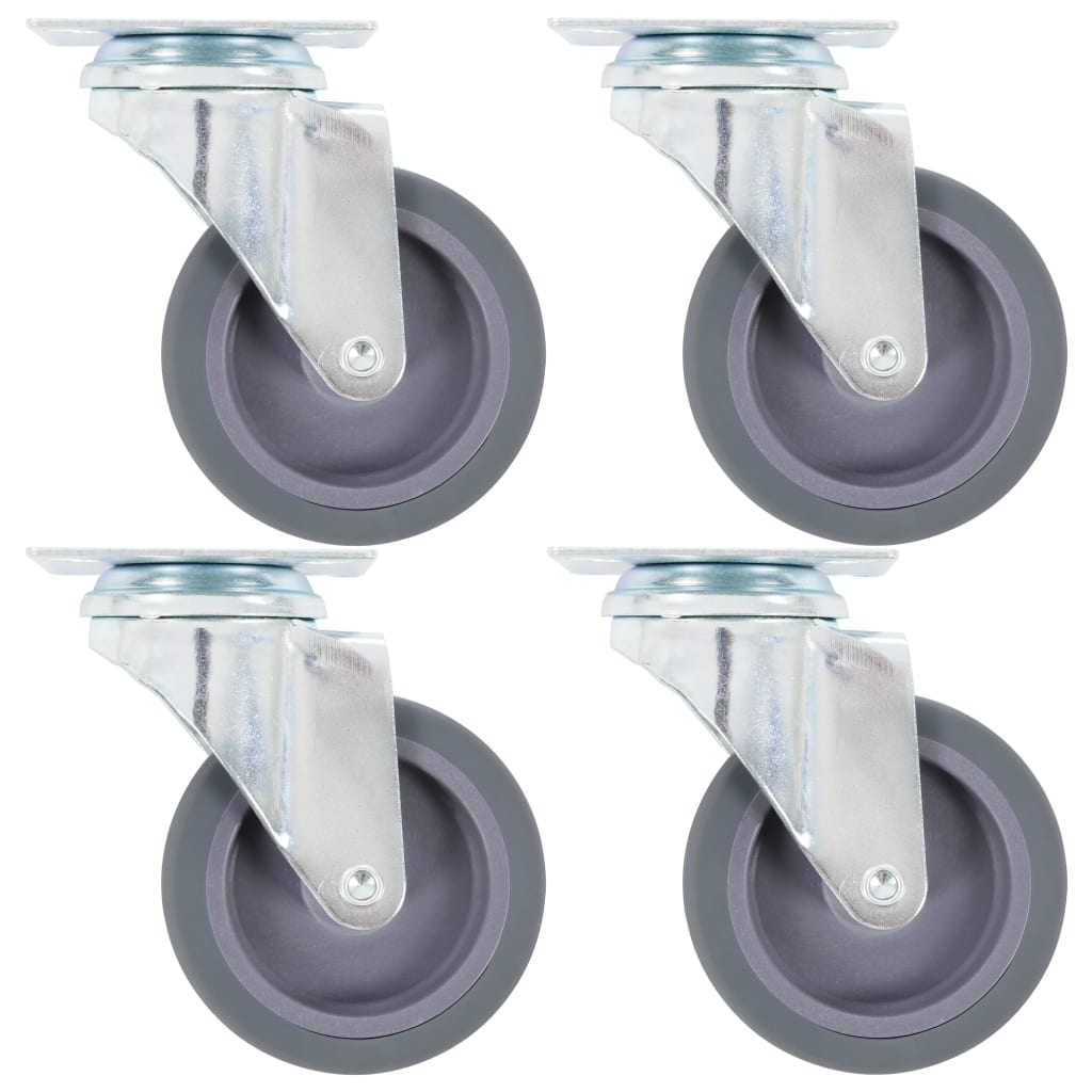 Rodas giratórias 4 pcs 75 mm