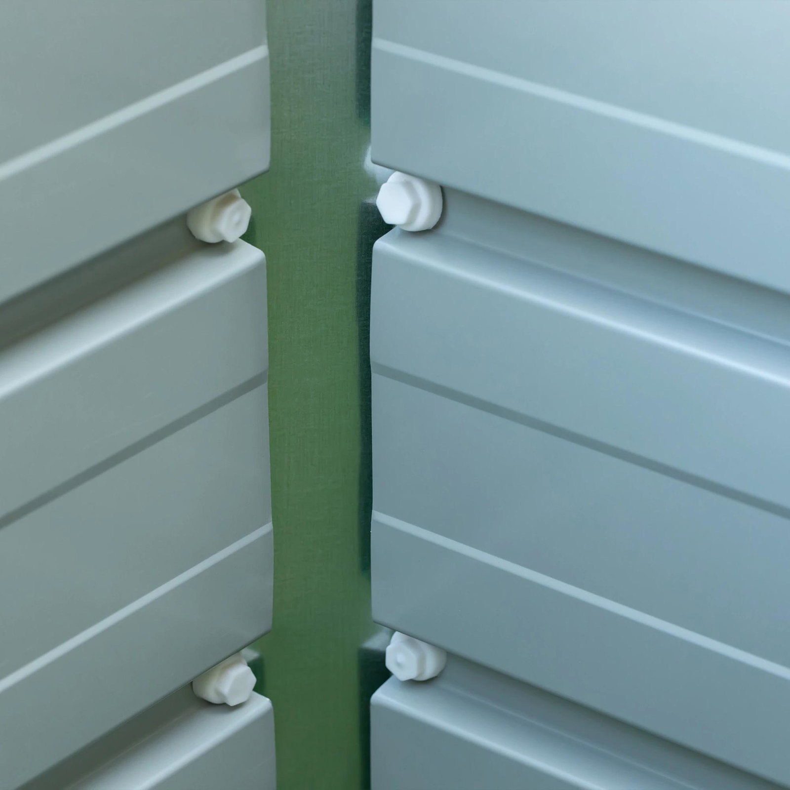 Caixa de Plantio de Aço com Luvas Caixa de Plantio Retangular para Cultivos de Plantas Flores para Terraço Jardim Exterior 125x4